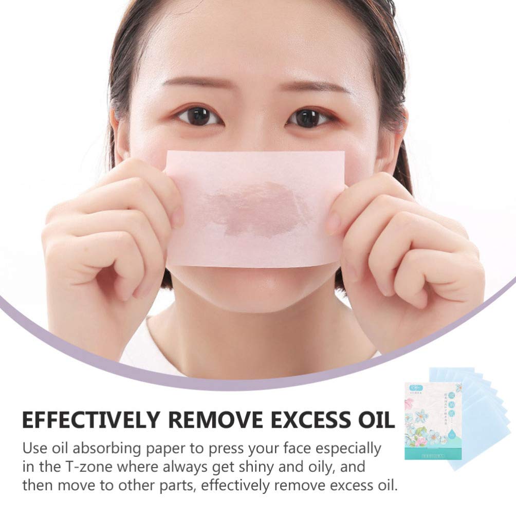 4 Pack Oil Absorbing Blotting Papers for Face - Premium Oil Control Film & Facial Blotting Tissues - Reusable Oil Absorbing Sheets for Oily Skin - Perfect for Makeup Touch-Ups, Gym, Travel & Daily Skincare Routine