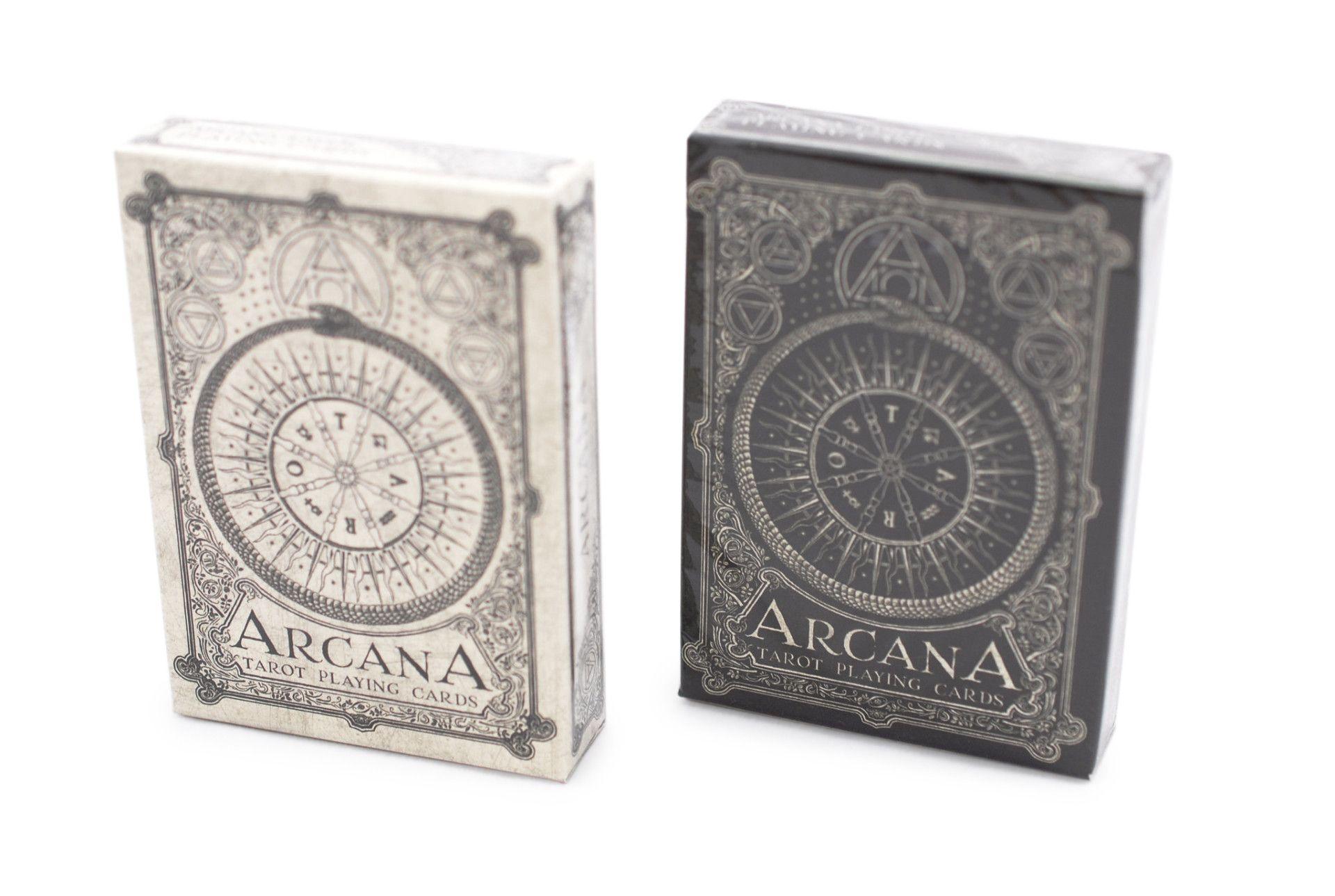 Arcana Tarot Cards Deck - 78 Card Classic Rider-Waite Style with Guidebook for Beginners & Professionals | Perfect for Divination, Meditation & Spiritual Growth
