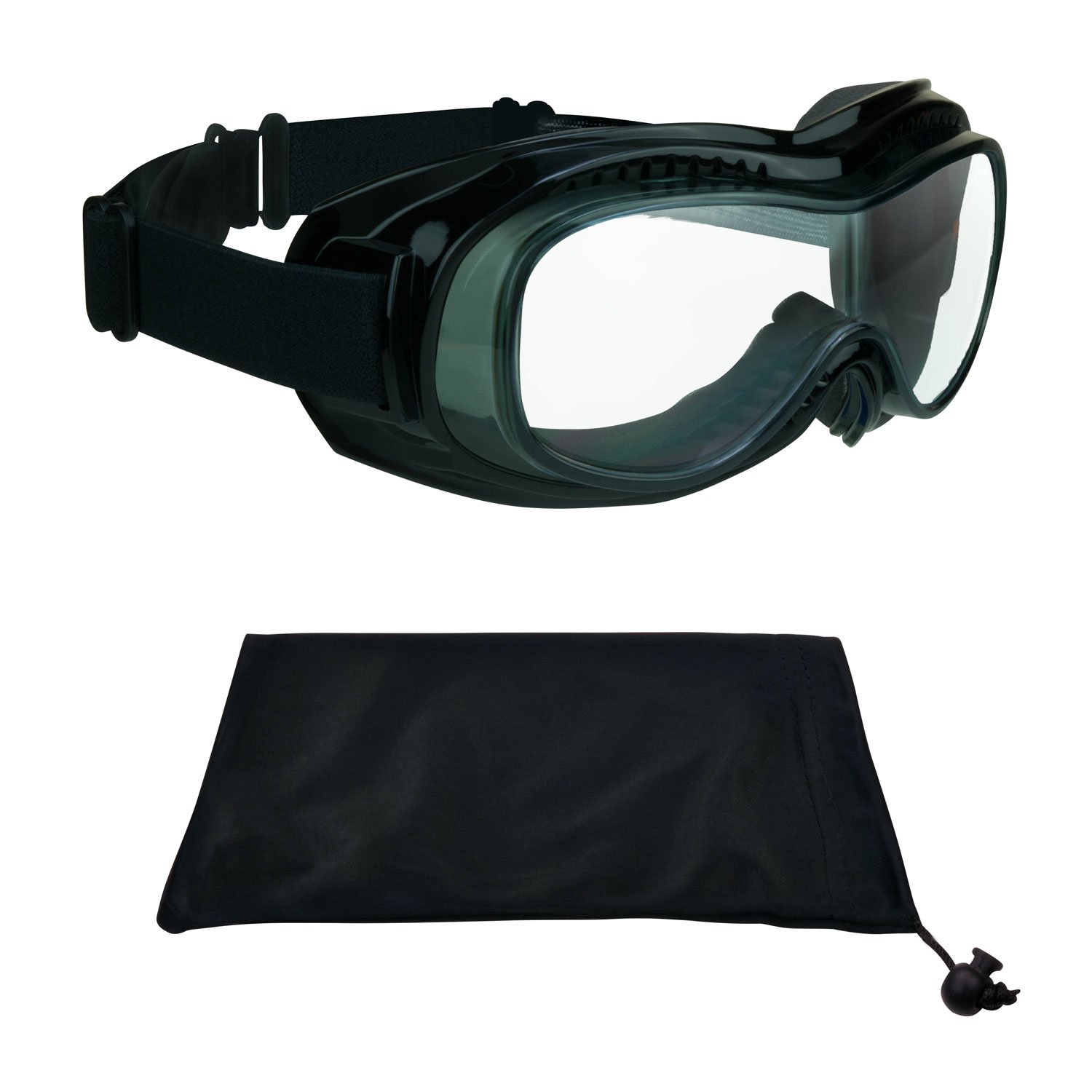 Bikershades Motorcycle Riding Over Glasses Goggles for Men & Women - UV Protection, Anti-Fog, Windproof - Perfect for Day & Night Riding, Commuting, and Outdoor Adventures