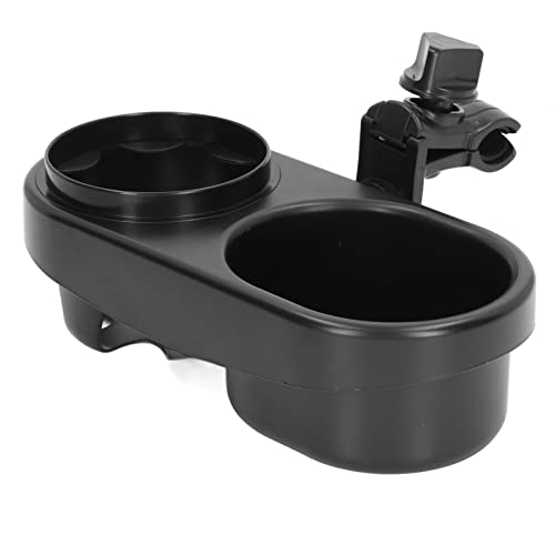 2 in 1 Universal Stroller Cup Holder & Snack Tray - Baby Stroller Accessories for Snacks, Drinks & Essentials - Perfect for On-the-Go Moms & Toddlers at Parks, Shopping & Travel