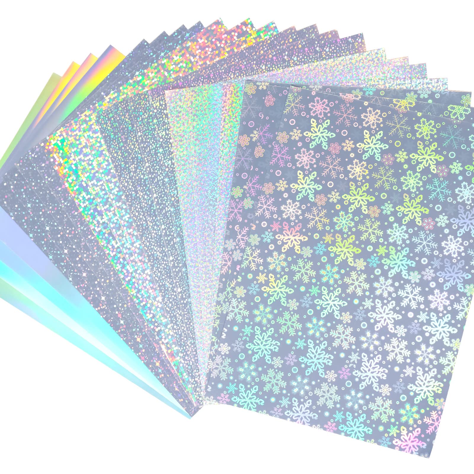 NiArt Printable Vinyl Sticker Paper - 22 Sheets A4 Size (8.25