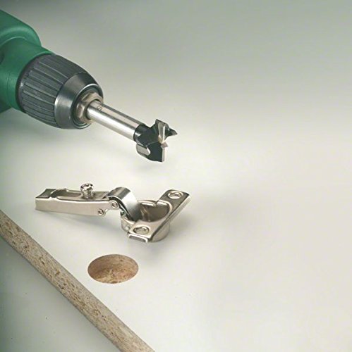 Bosch 2609255283 35mm Tungsten Carbide Tipped Hinge-Boring Bit - Perfect for Cabinet Door Installation and Furniture Hinge Drilling