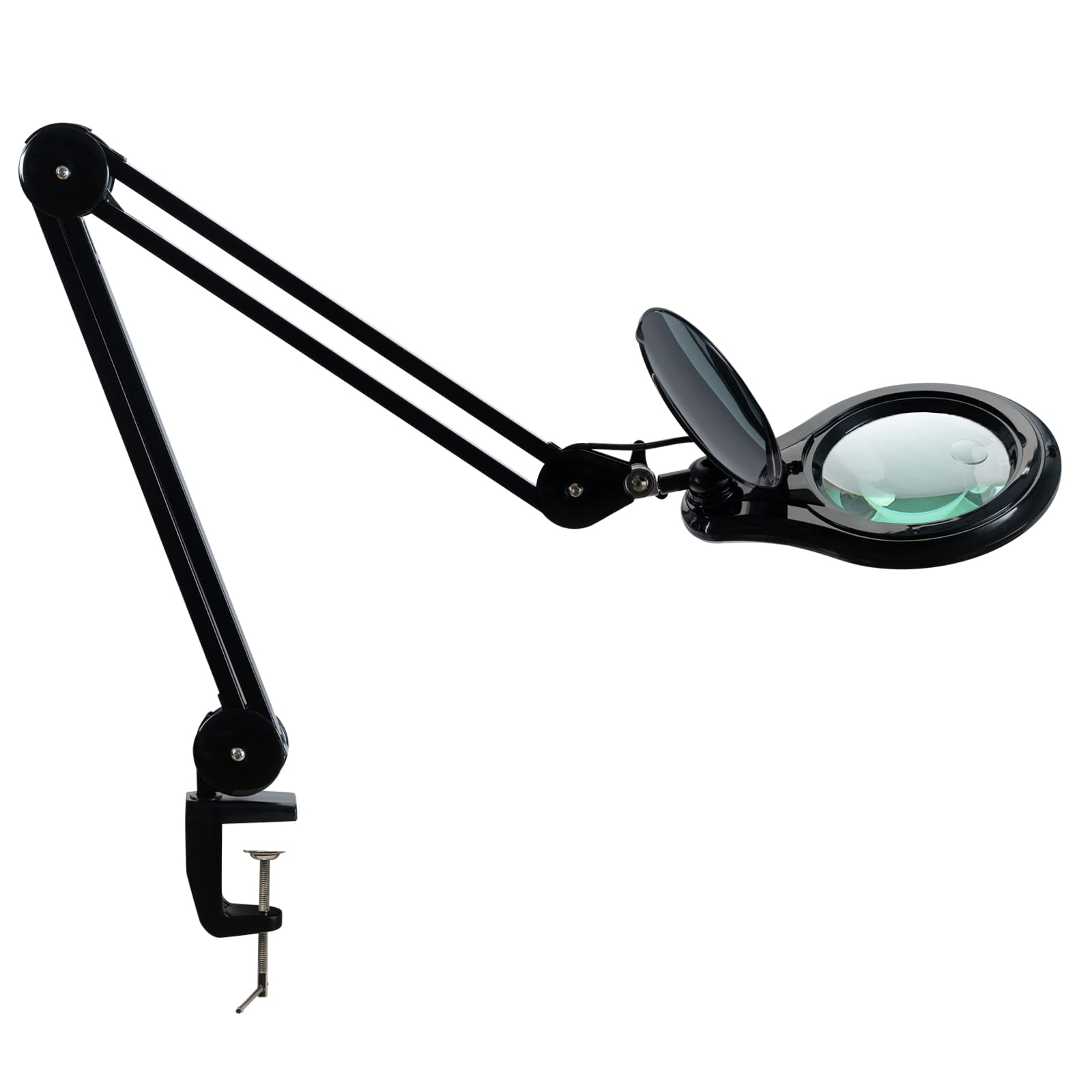 Bemelux Bifocals LED Magnifying Lamp with Clamp - 5X & 20X Diopter, 5