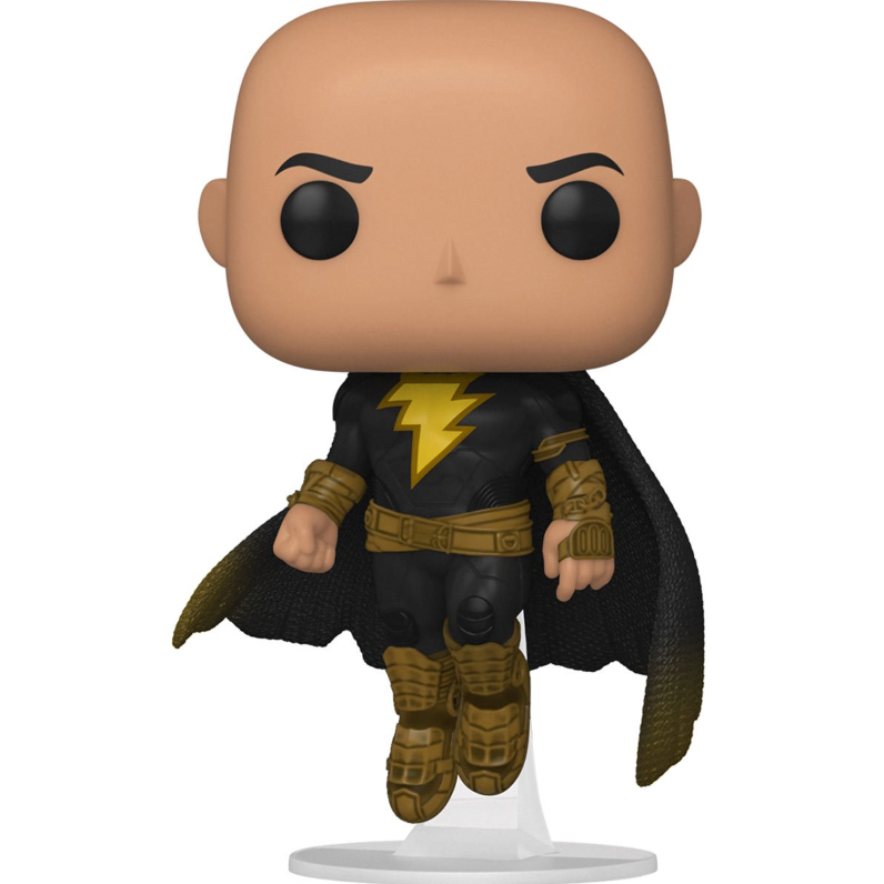 Black Adam Action Figure - DC Comics Collectible Flying Pose - Perfect for Display & Superhero Fans