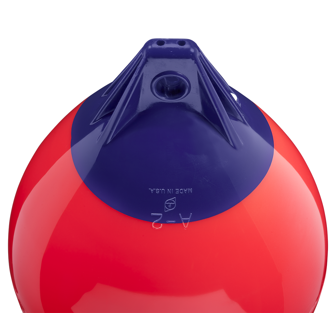 Polyform A2 Marker Buoy 14.5x19.5 Inch - Durable Marine Navigation Float for Fishing, Boating & Water Safety
