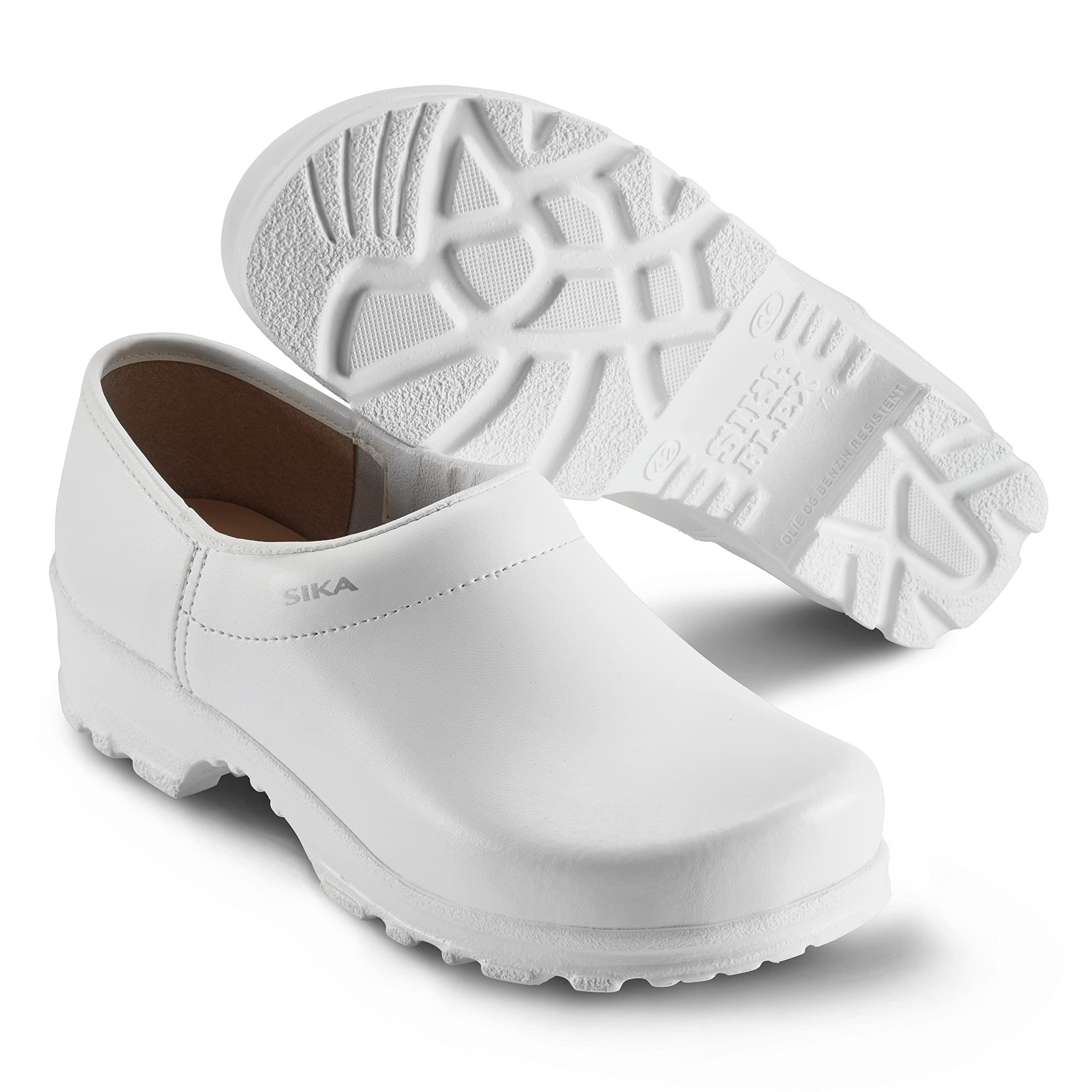 SIKA 8005 Flex LBS Non-Slip Safety Shoes - Anti-Clog Work Boots for Pharmaceutical, Food Industry, Hospital, Caregiving, Catering (HORECA), Kitchen Staff, Service & Cleaning Professionals | Slip-Resistant & Comfortable for Long Shifts