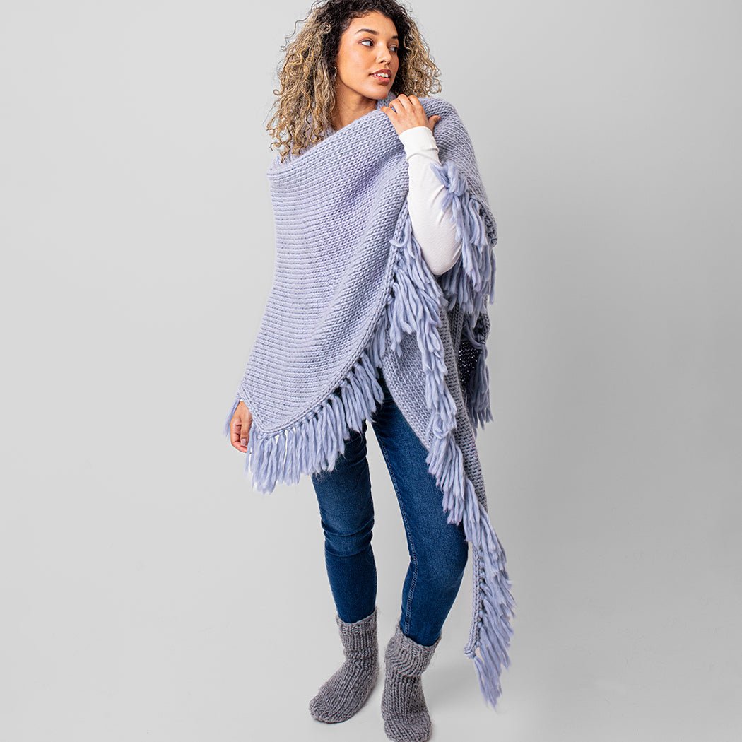 Wrap Up Knitting Kit - Complete DIY Knitting Set for Beginners & Experts - Perfect for Scarves, Hats & Home Decor Projects