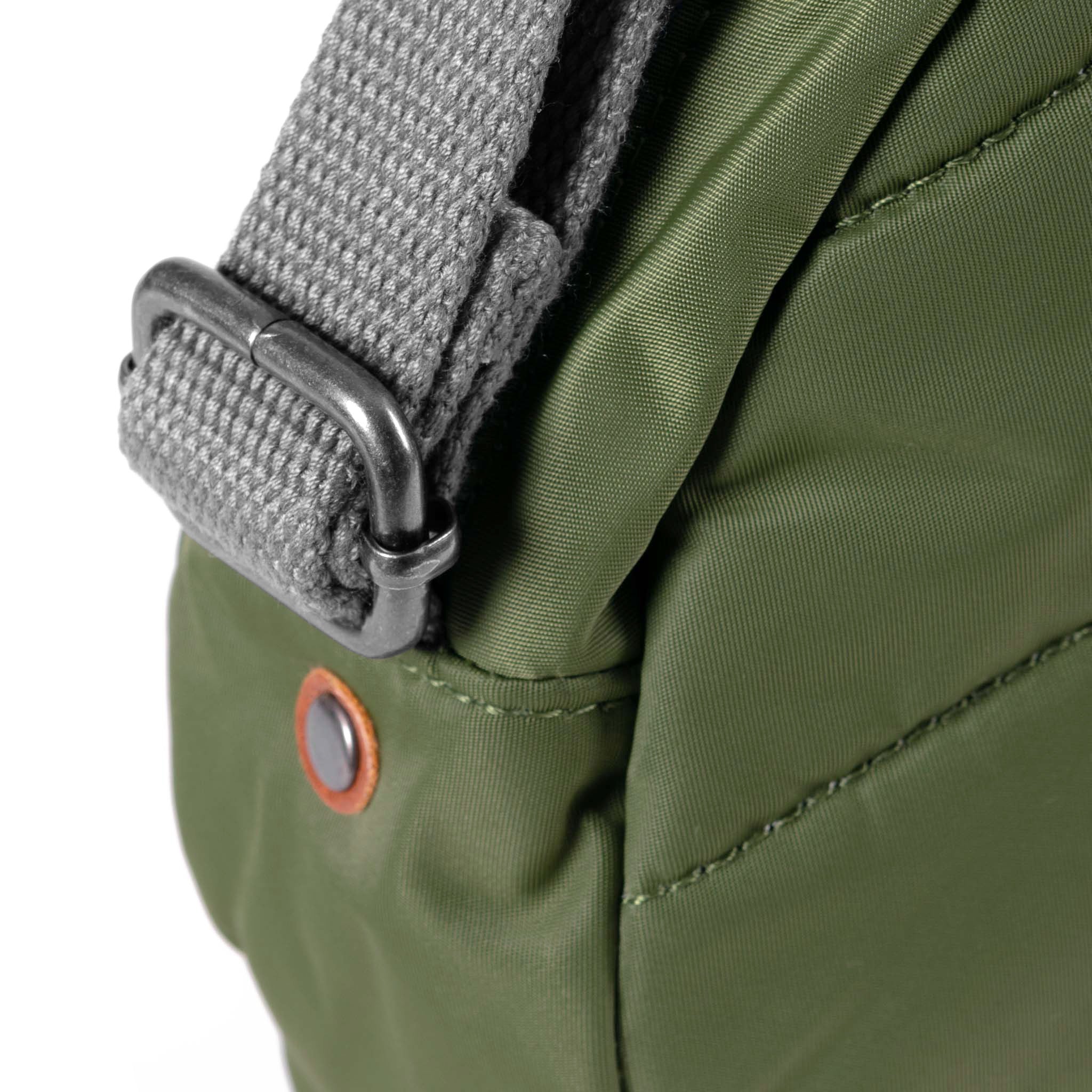 Paddington B Avocado Recycled Nylon Backpack - Eco-Friendly Travel Bag for Work, School & Outdoor Adventures
