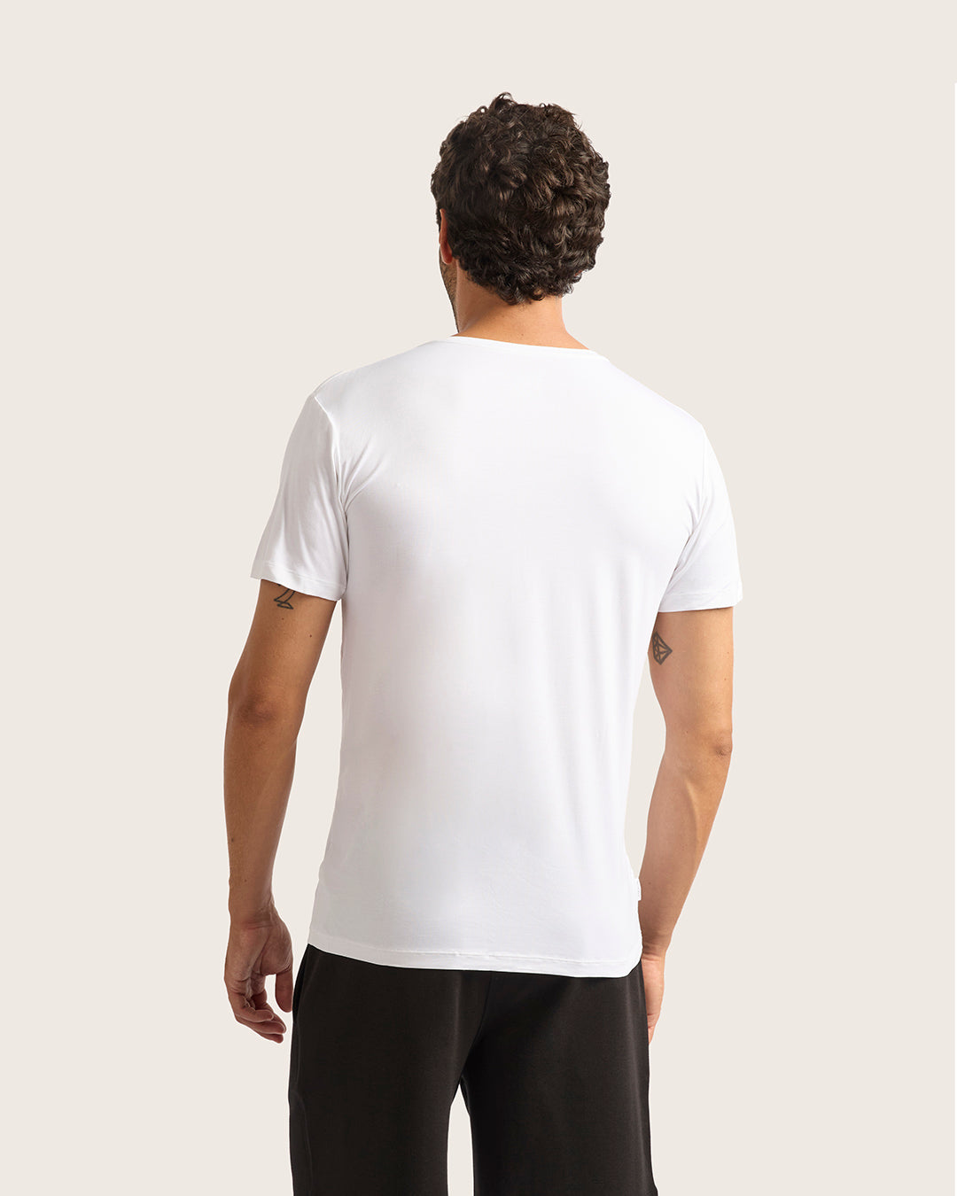 Premium Men's Crew Neck T-Shirt - Soft Cotton White Tee for Casual Wear & Everyday Comfort | Gym, Workout, Lounge & Street Style
