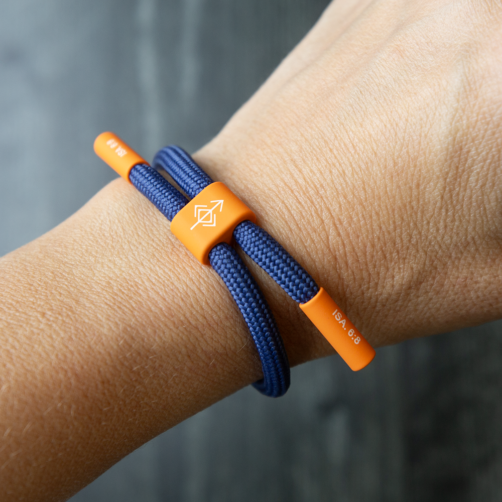 Christian Cord Bracelet for Men & Women - Inspirational Bible Verse Jewelry for Athletes & Believers - Perfect for Workouts, Church, and Daily Wear