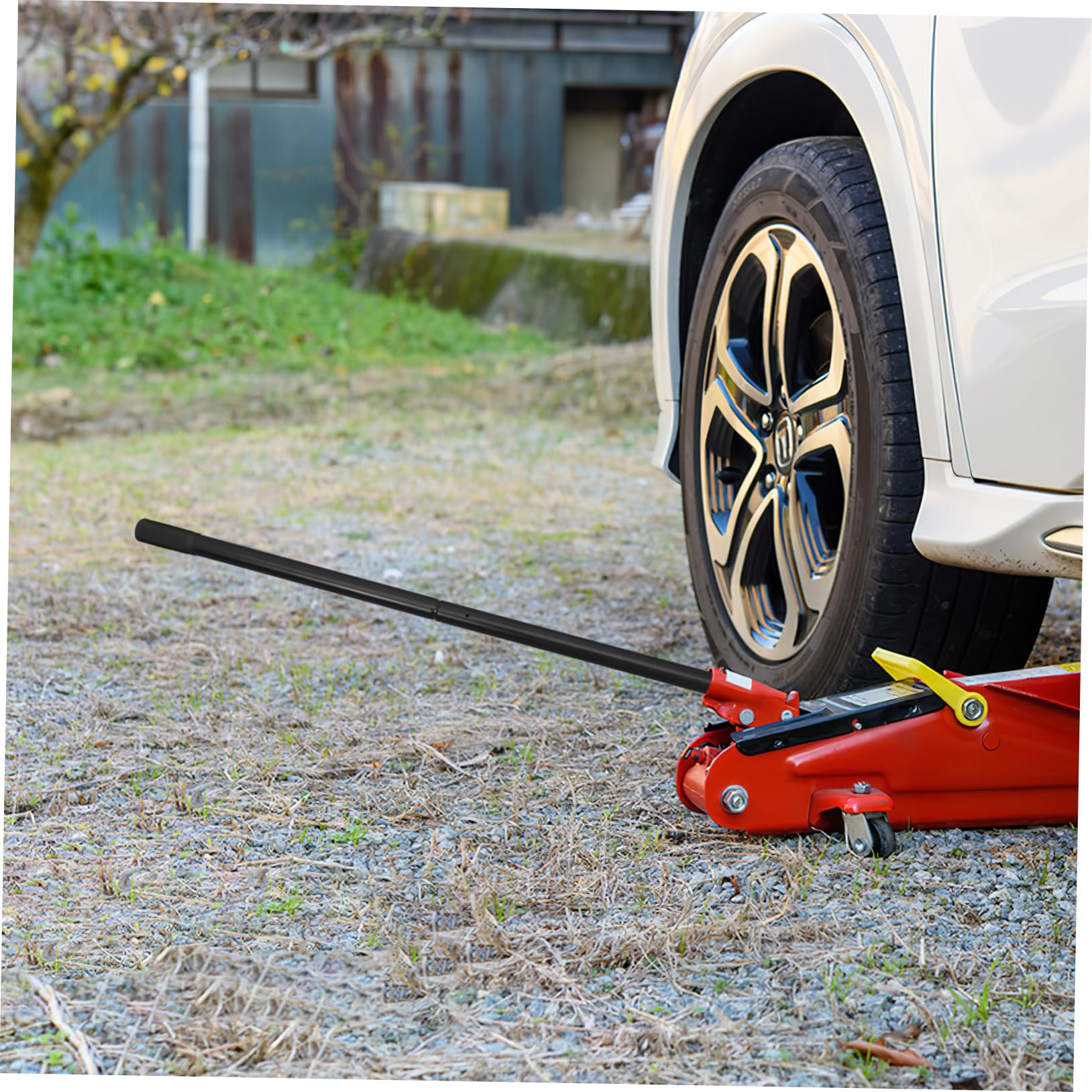 2.5 Ton Floor Jack & 3 Ton Jack Pole - Heavy Duty Car Lift for Garage, Auto Repair