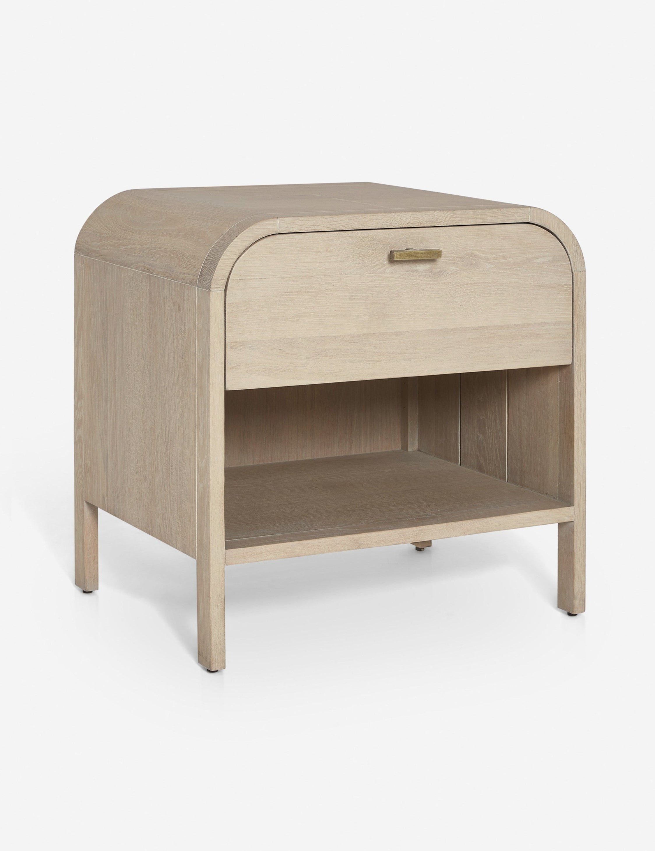 Modern Wooden Nightstand with 2 Drawers - Stylish Bedside Table for Bedroom, Living Room, or Dorm - Perfect for Storing Books, Lamps, and Bedroom Essentials