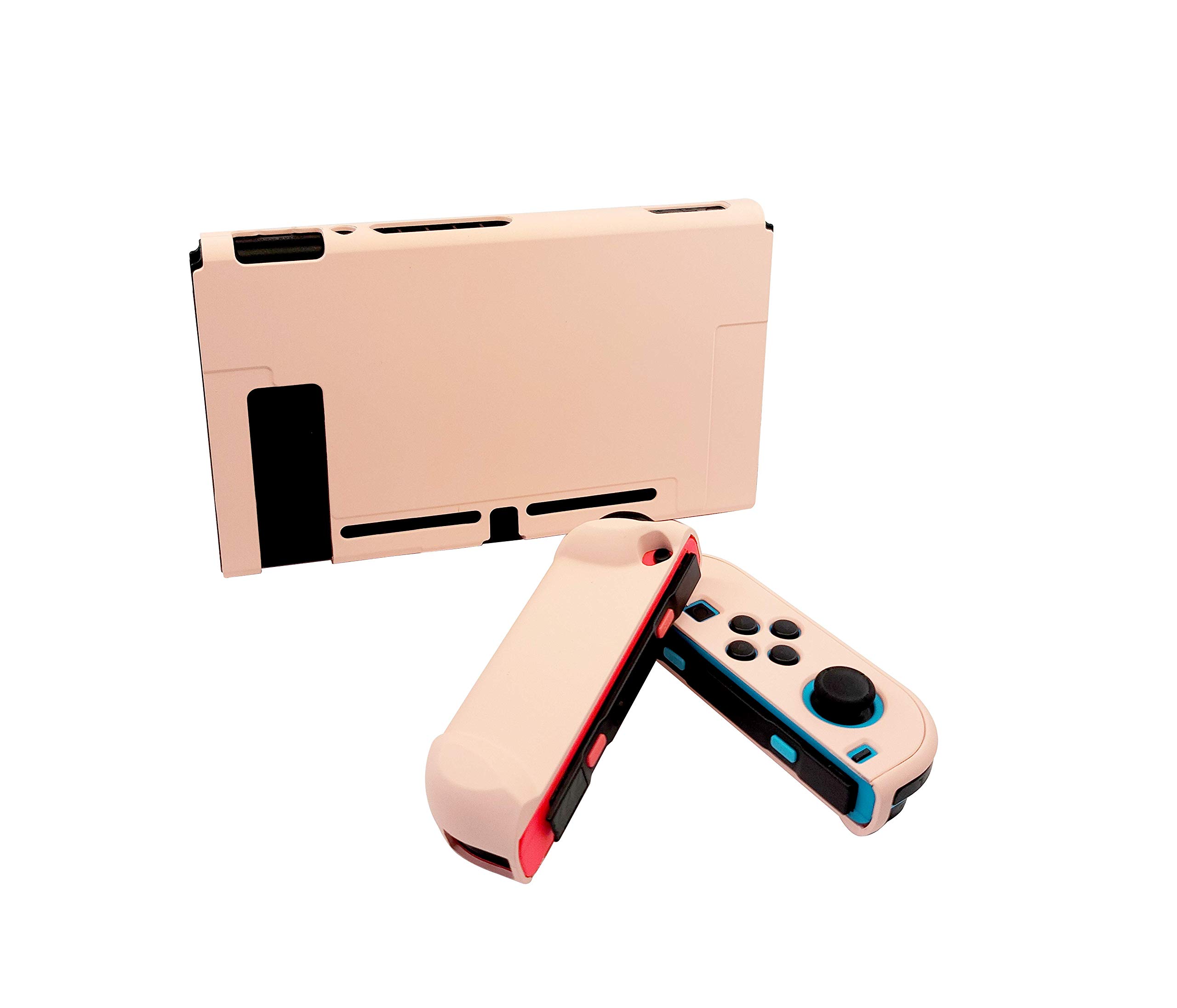 Nintendo Switch Hard Protective Carrying Case with Dockable Design - Compatible with Joy-Con Controllers (Pink) - Perfect for Travel, Gaming On-The-Go & Console Storage