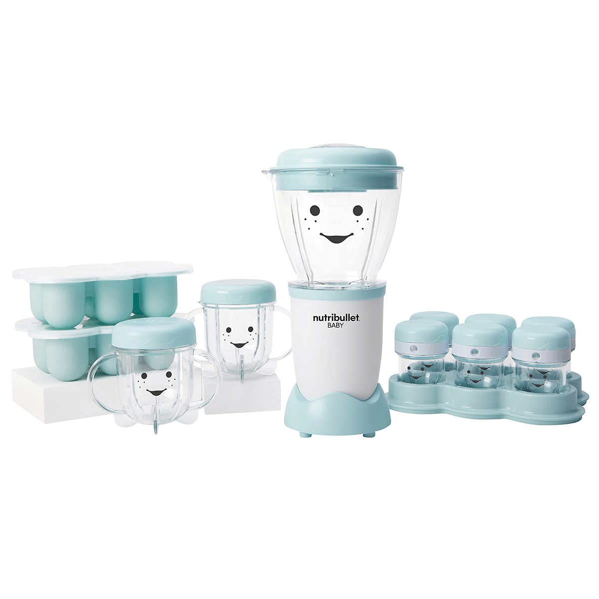 Nutribullet Baby Food Maker - Complete Baby Food Preparation System for Homemade Purees & Meals | Perfect for Infants & Toddlers | Easy to Use & Clean