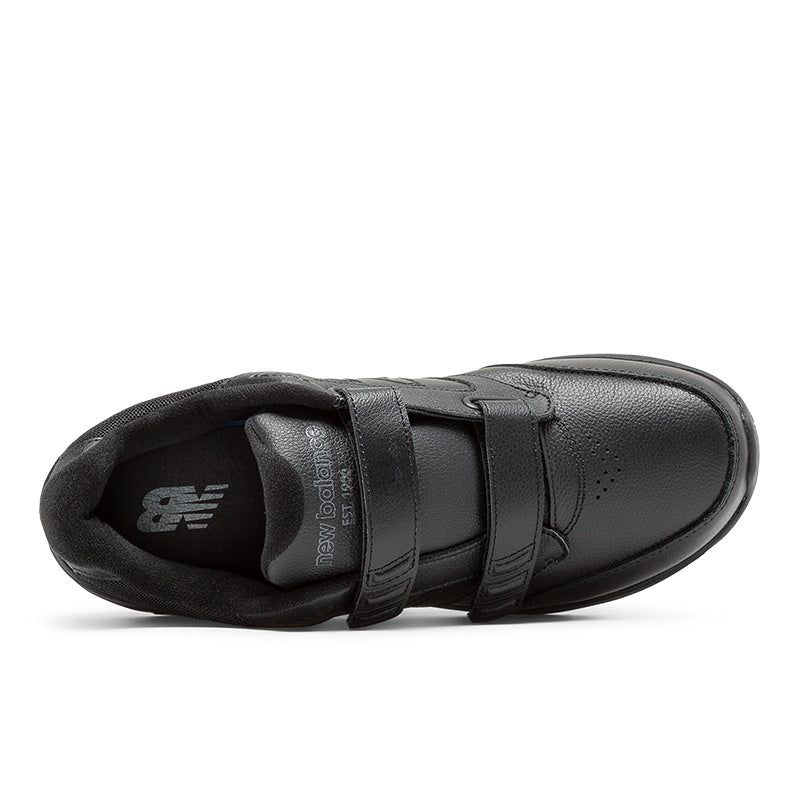 Men's Hook and Loop Leather 928 V3 Shoes - Comfortable Slip-On Sneakers for Casual Wear & Walking - Perfect for Work, Travel & Everyday Use