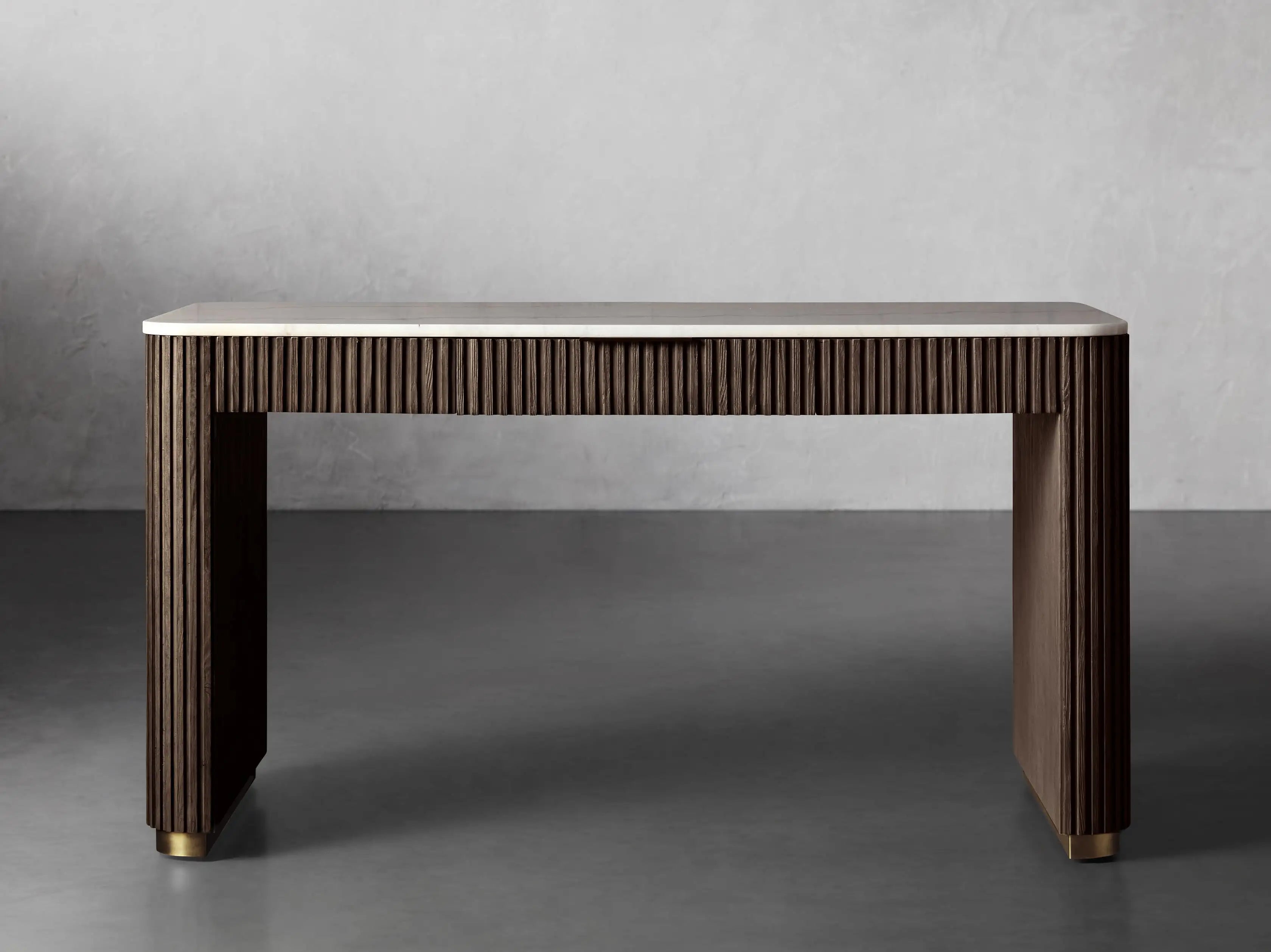 Fimley Writing Desk - Modern Home Office Desk with Storage | Study, Work from Home & Crafting Station