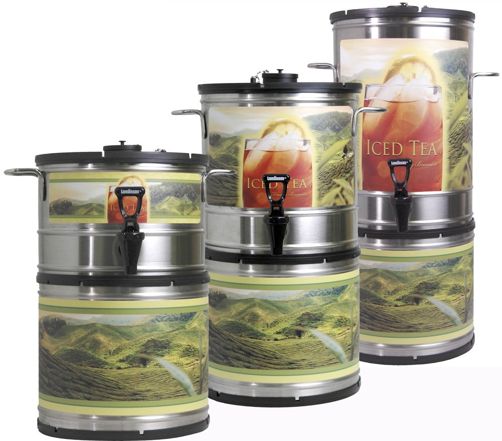 Newco 3 Gallon Stackable Tea Dispenser - BPA Free, Commercial Grade for Restaurants, Cafes, and Events - Perfect for Iced Tea, Lemonade, and Beverage Service