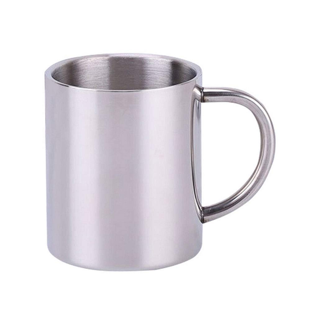 SEIJY Double Wall Insulated Stainless Steel Coffee Tumbler - 220ml, 300ml, 400ml Travel Mug for Hot & Cold Drinks - Leak Proof Vacuum Flask for Coffee, Tea, Milk - Perfect for Office, Commuting, Camping & Outdoor Activities (400ml)
