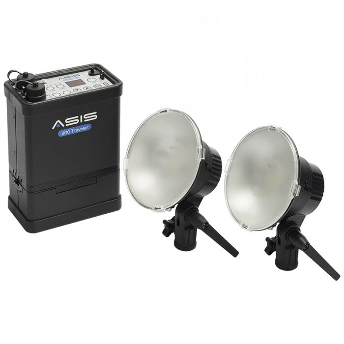 Asis 400 Traveler 2 LED Light & Rechargeable Li-Ion Battery Kit - Perfect for Camping, Hiking & Outdoor Adventures