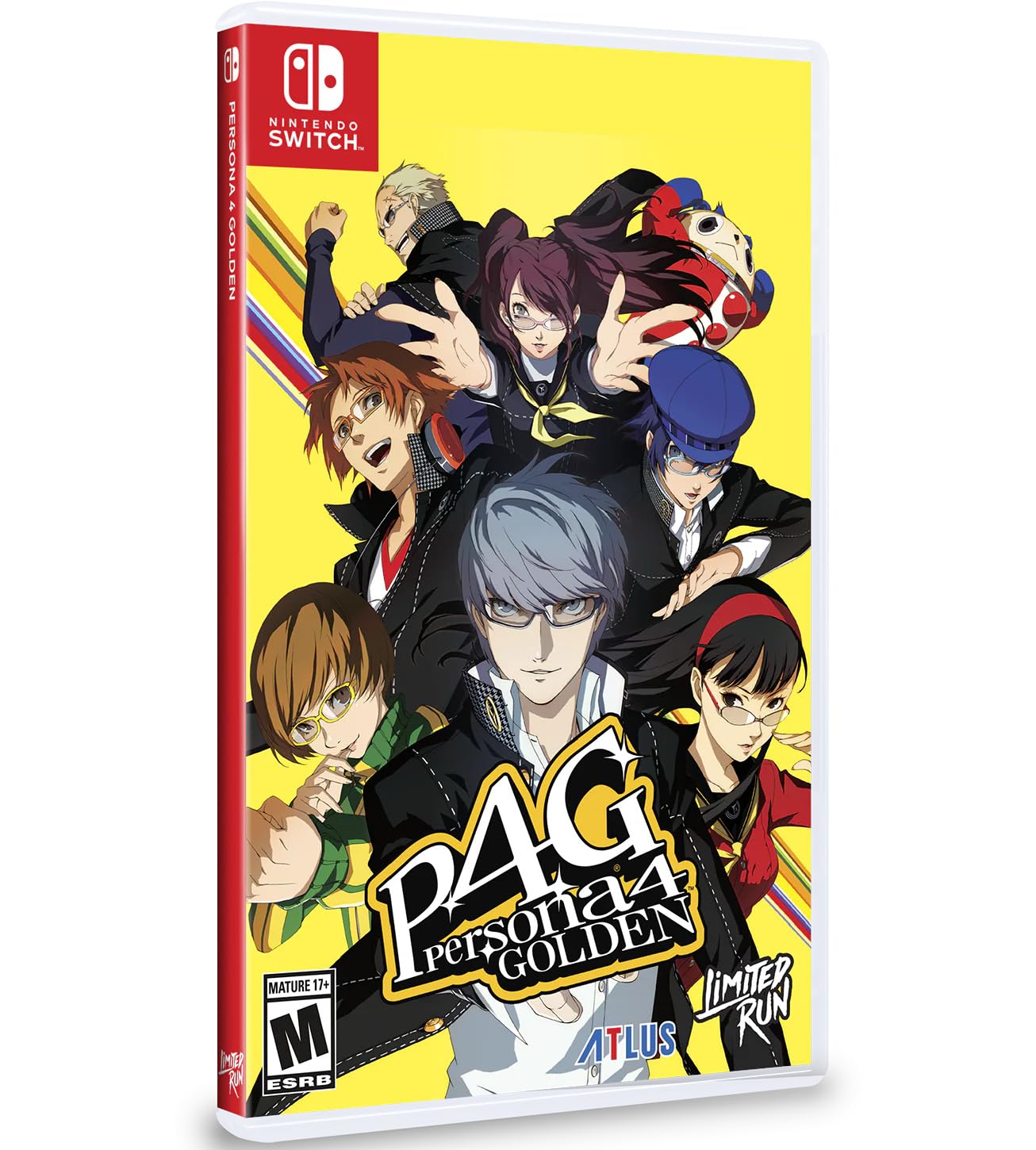 Persona 4 Golden Limited Edition (Run #214) - Nintendo Switch Game - JRPG Adventure for Anime Fans & Collectors - Perfect for Gaming Nights & Anime Conventions
