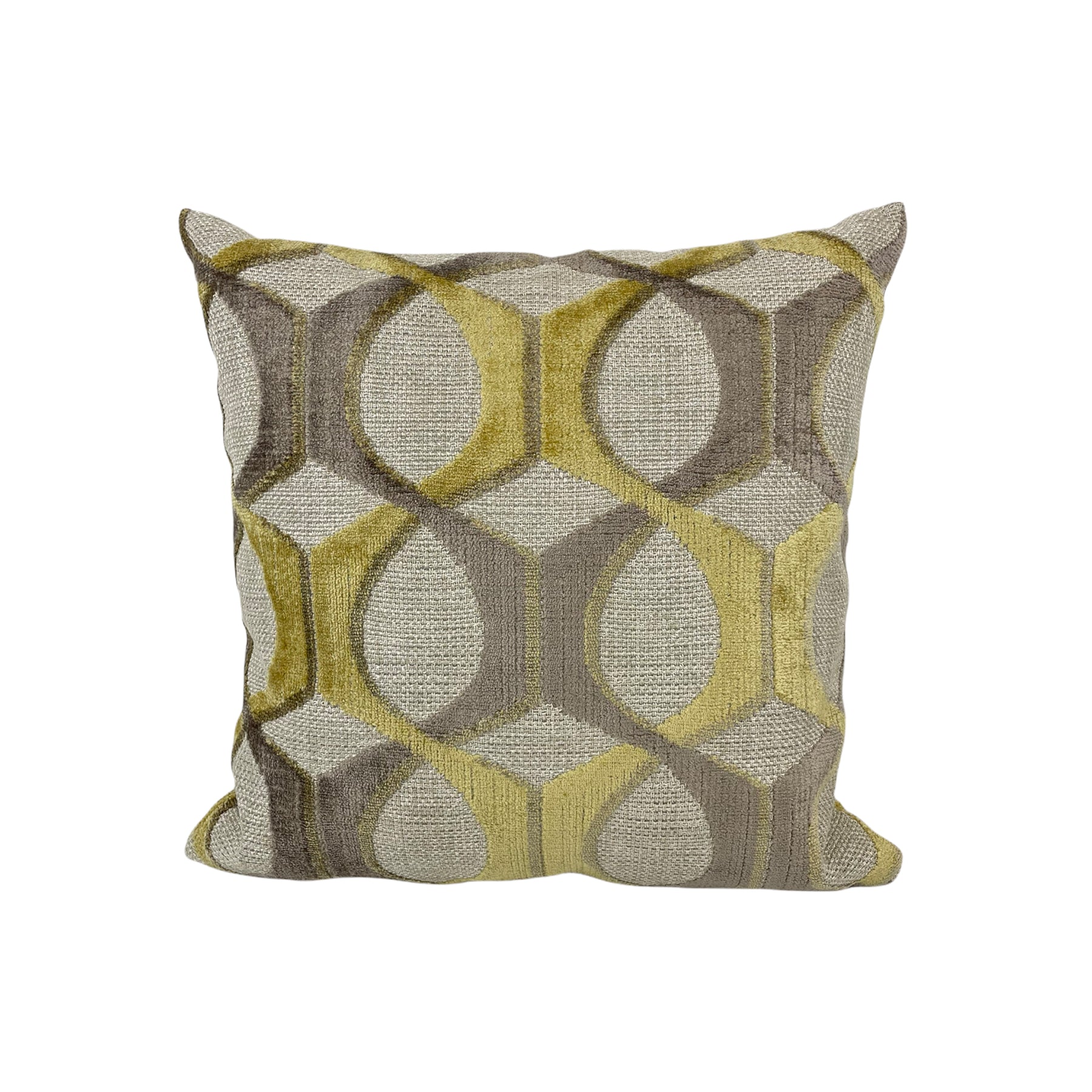 Murano Moss Throw Pillow 17x17 - Soft Decorative Cushion for Sofa, Bed & Home Decor - Boho Chic Accent Pillow for Living Room, Bedroom & Nursery