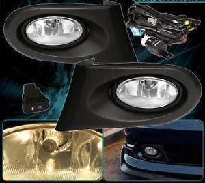 2002-2004 Acura RSX OEM Style Fog Light Kit - Clear Lens Replacement for Improved Visibility | Perfect for Night Driving & Inclement Weather Conditions