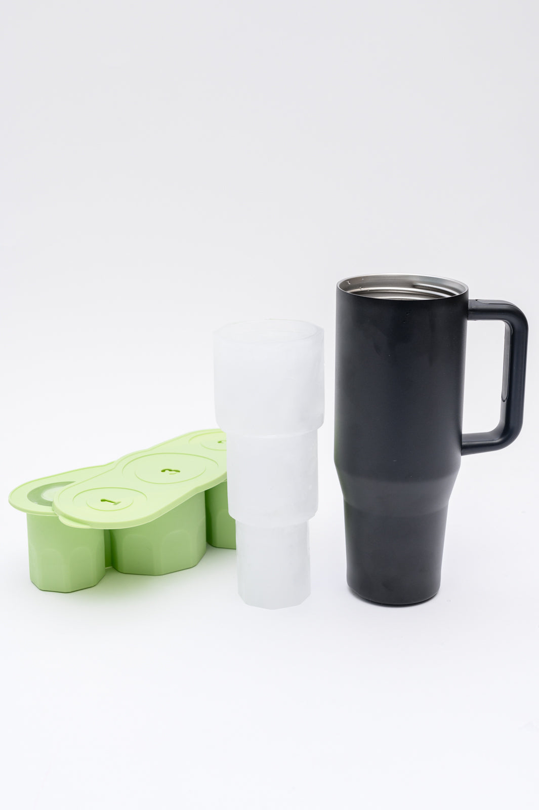 40oz Frosty Filled Tumbler Ice Molds - Watermelon Flavor | Perfect for Summer Drinks, Cocktails & Iced Beverages