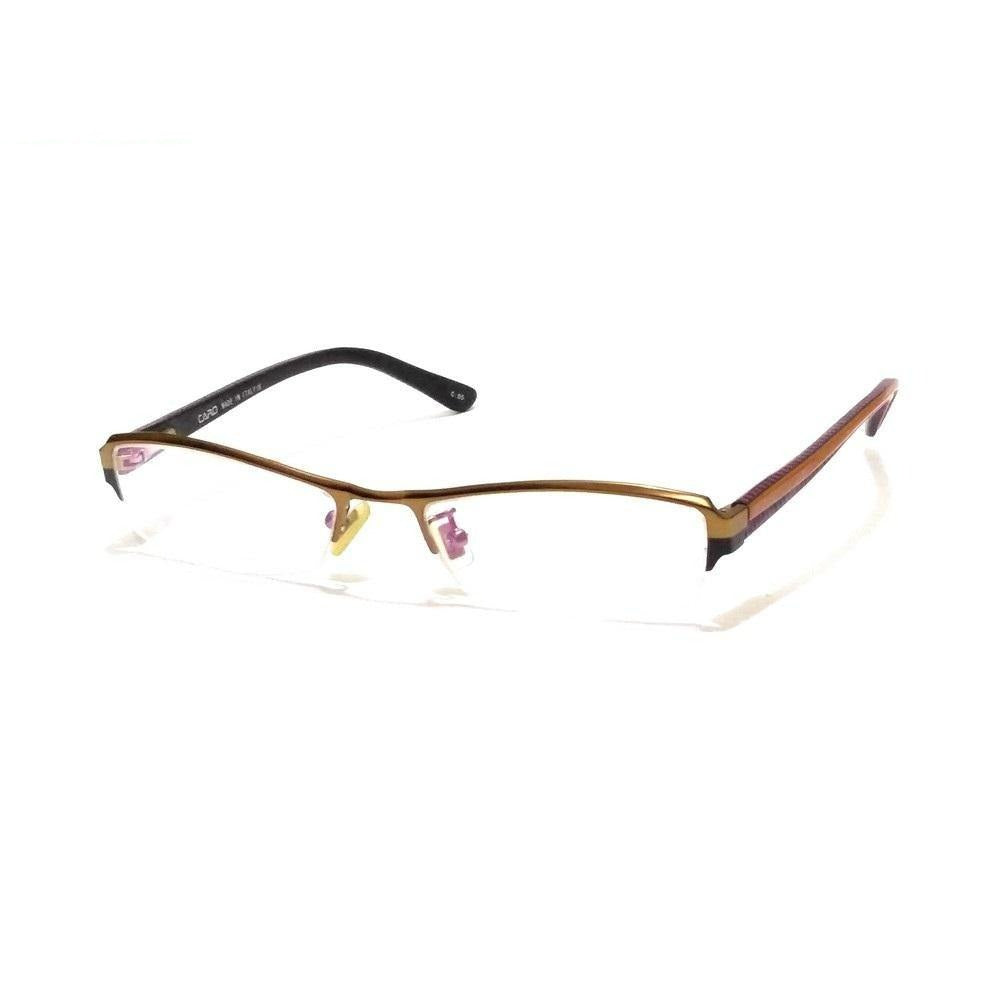 Supra Half Frame Eyeglasses CR2891 - Lightweight & Stylish Acetate Glasses for Men & Women - Perfect for Reading, Work, and Everyday Fashion