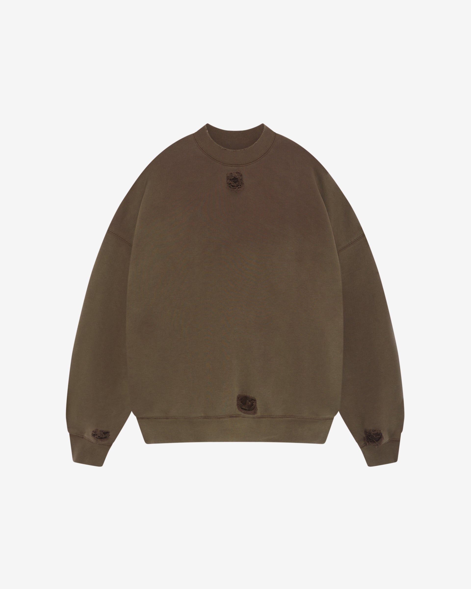 Distressed Sweatshirt for Men & Women - Vintage Style Oversized Pullover Hoodie for Casual Wear, Street Fashion & Loungewear
