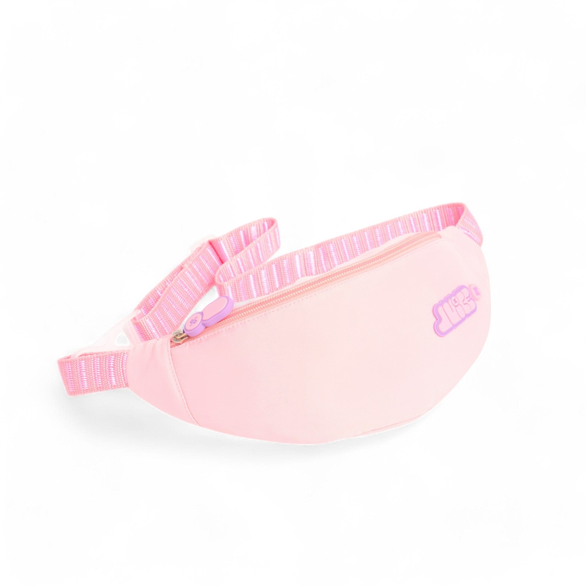 Moji Fanny Pack Waist Bag for Women & Men - Adjustable Belt, Lightweight & Waterproof (Pink) - Perfect for Running, Hiking, Travel & Outdoor Activities