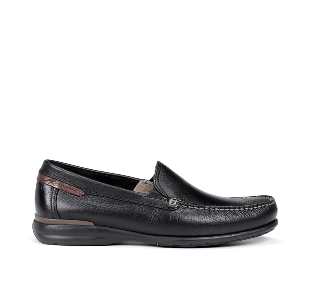 Premium Men's Moccasin Slippers - Soft Leather Indoor/Outdoor House Shoes for Comfort & Style - Perfect for Home, Lounge & Casual Wear