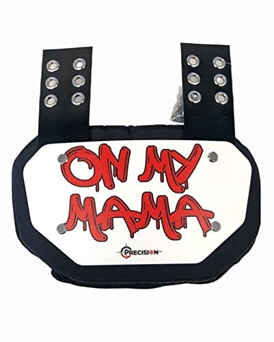 Precision Back Plate - Football Rear Protector Lower Back Pads for Enhanced Safety - On My Mama Series - Perfect for Training, Games & Contact Sports Protection