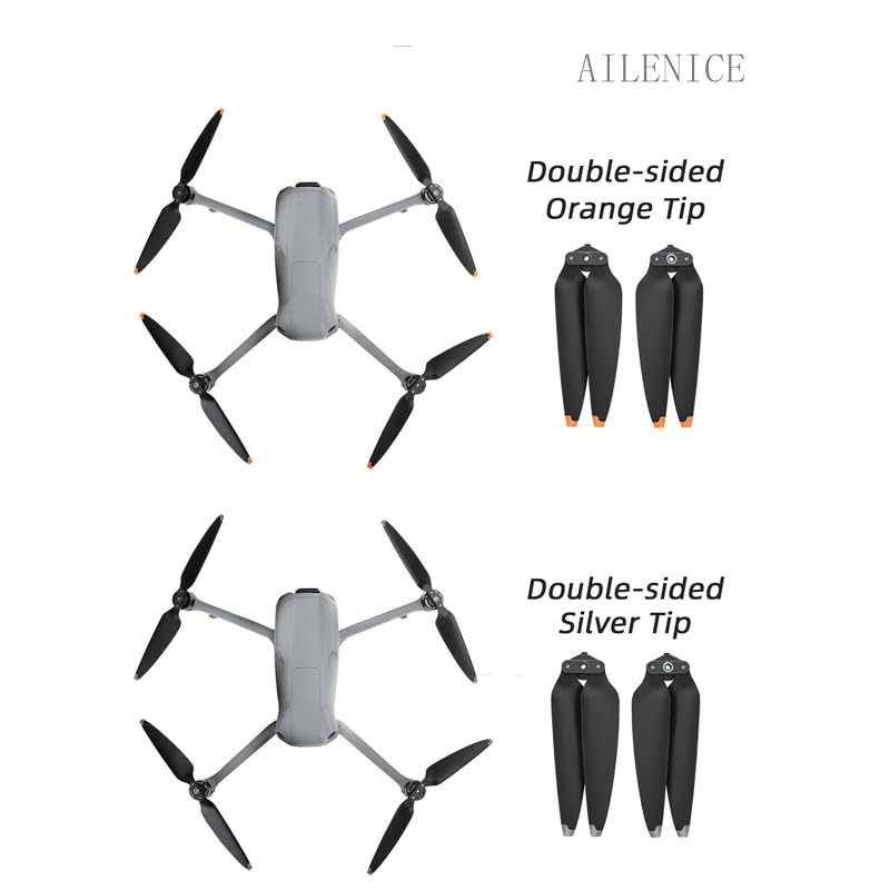 DJI Air 3 & Air 3S Drone Propellers - 4 Pairs Low Noise Foldable Replacement Blades for Smooth Aerial Photography & Videography | Perfect for Travel, Landscape Shoots & Professional Drone Operations