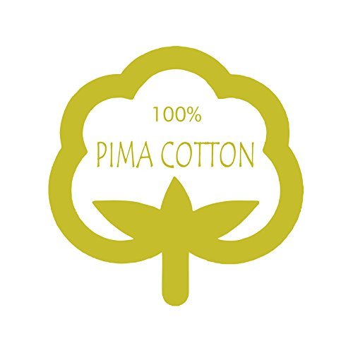 Luxury 800-Thread-Count 100% Pima Cotton 4-Piece Sheet Set - Full Size Deep Pocket Fits Mattress Up to 20