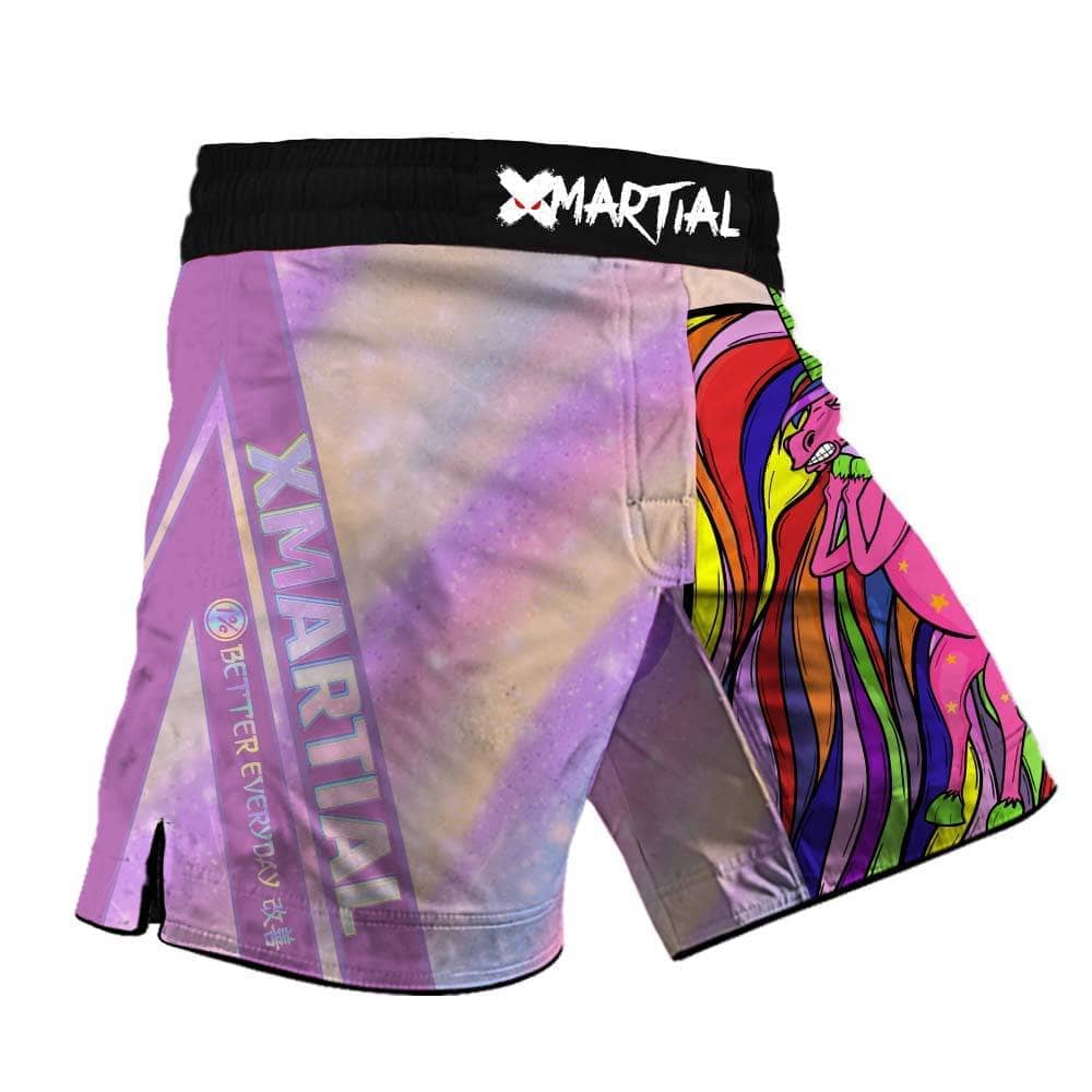 Unichoke Kids MMA Shorts - Breathable & Durable Training Shorts for Youth Martial Arts - Perfect for MMA, BJJ, Karate & Wrestling Practice