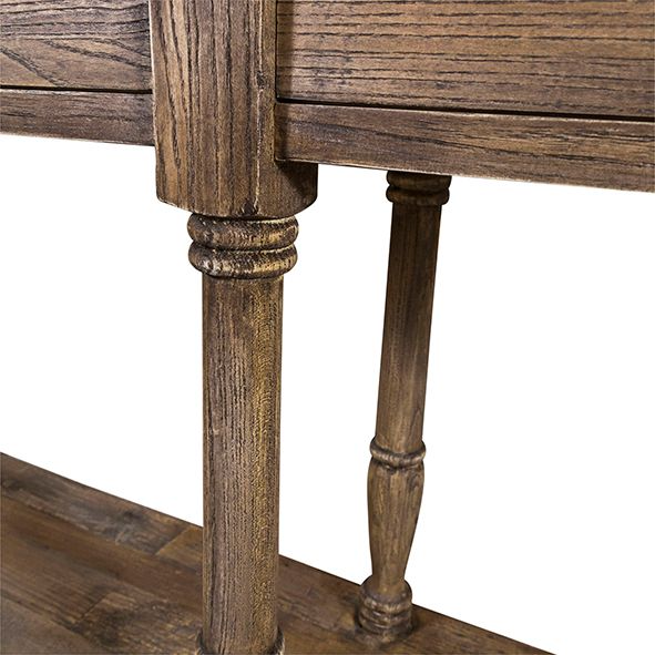 Modern Oden Console Table - Entryway Sofa Table with Storage Shelf | Perfect for Hallway, Living Room & Bedroom Decor