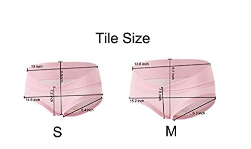 3 Pack Cotton Maternity Underwear for Pregnant Women - Soft Breathable Panties & Postpartum Briefs - Comfortable Pregnancy Lingerie for Everyday Wear, Hospital & Nursing