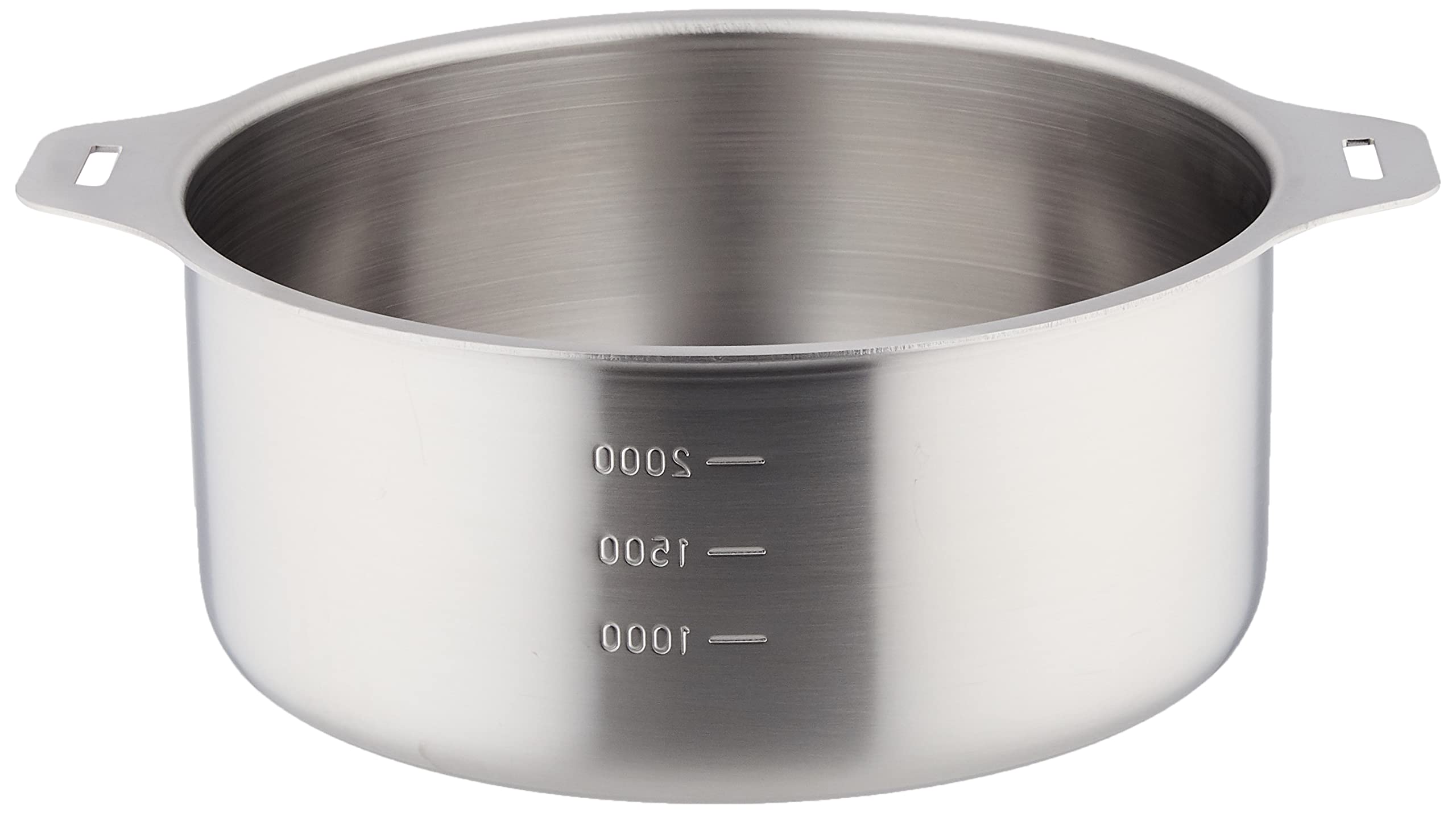 Tsubamesanjo EM-030 Stainless Steel Removable Handle Pot Set with Steamer Stand - 7.1 & 7.9 Inch (18 & 20 cm) - Induction Compatible Cookware for Steaming, Boiling & Serving - Perfect for Home Kitchen & Professional Use