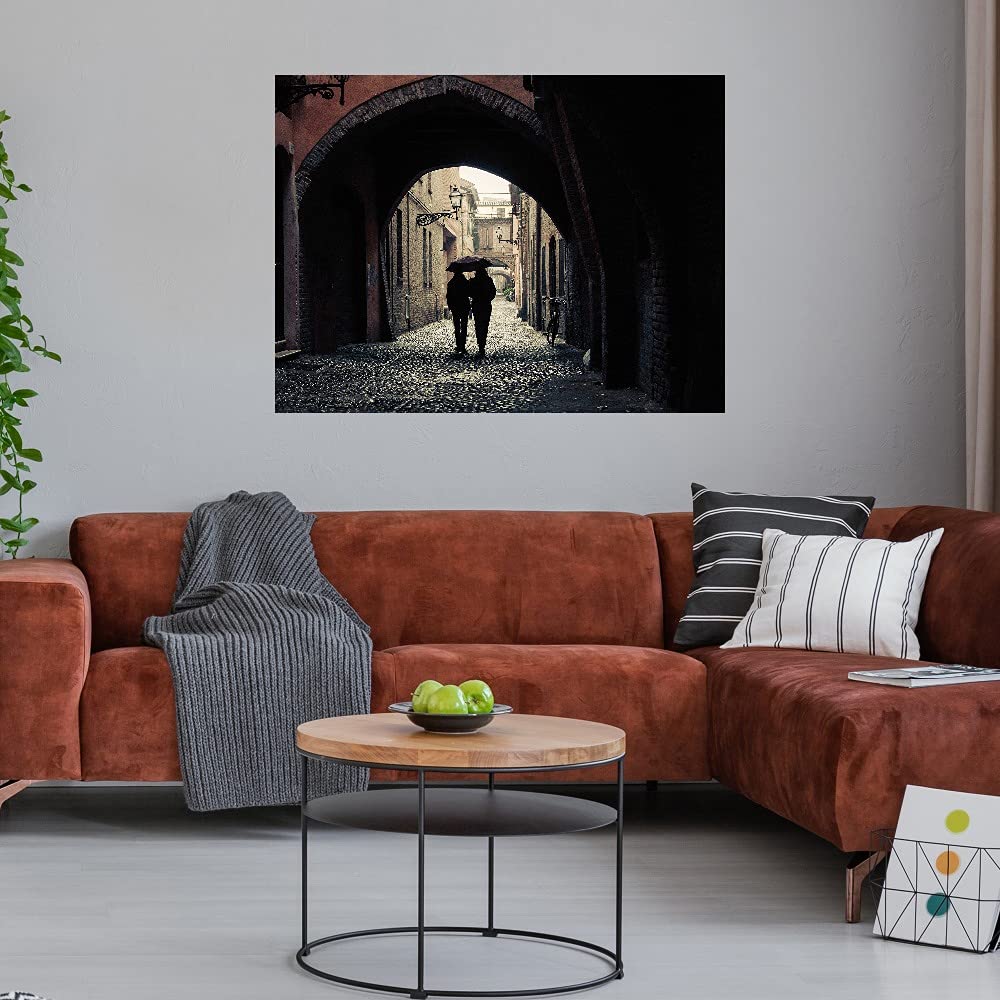 Stefano Corso Fine Art Canvas Lullaby Wall Decor - 32x24 Inch Ready to Hang Painting for Living Room, Bedroom, Office & More - Perfect for Home, Hotel & Restaurant Decor