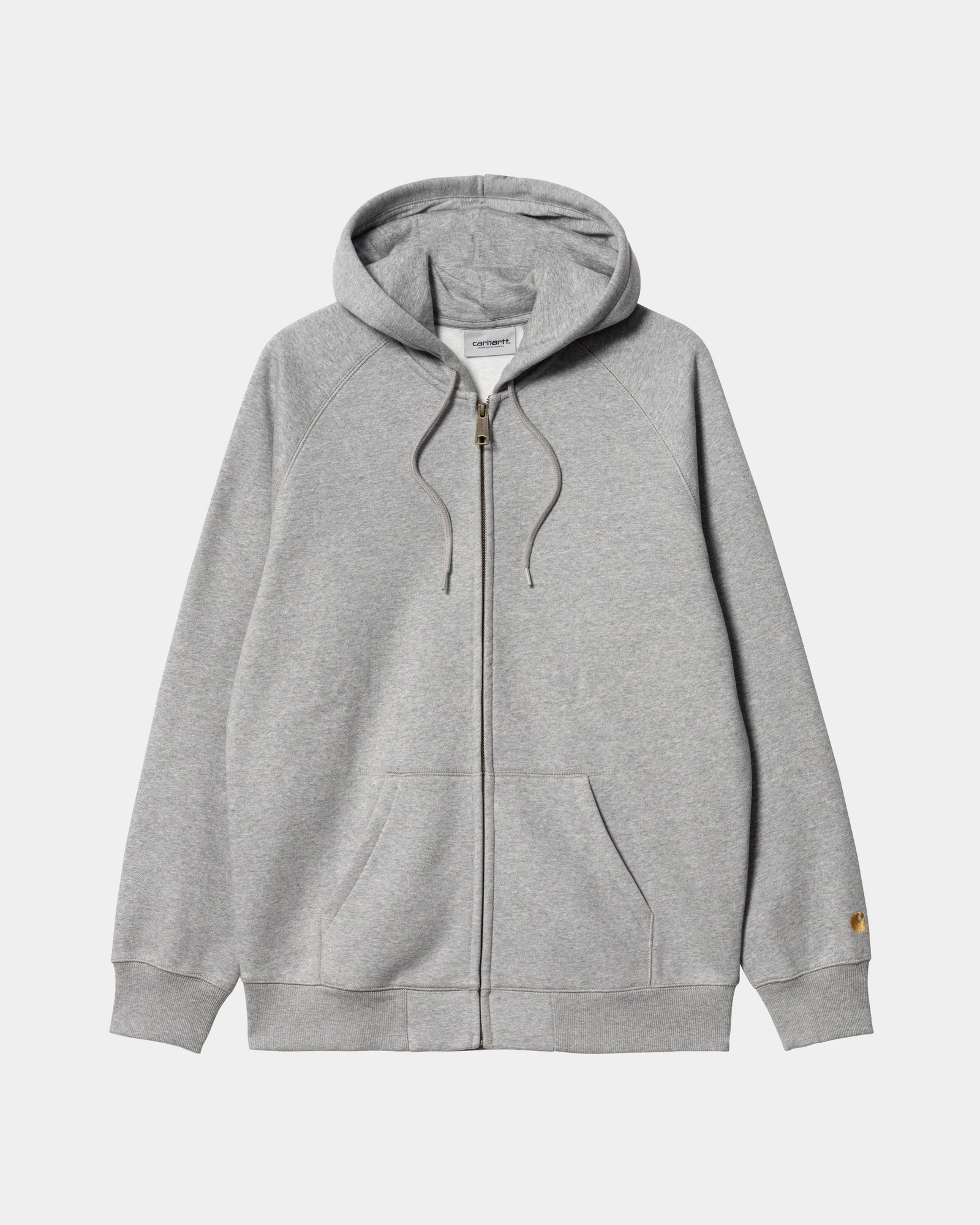Men's Hooded Chase Jacket - Lightweight Waterproof Windbreaker for Outdoor Activities | Grey Heather | Perfect for Hiking, Camping & Travel