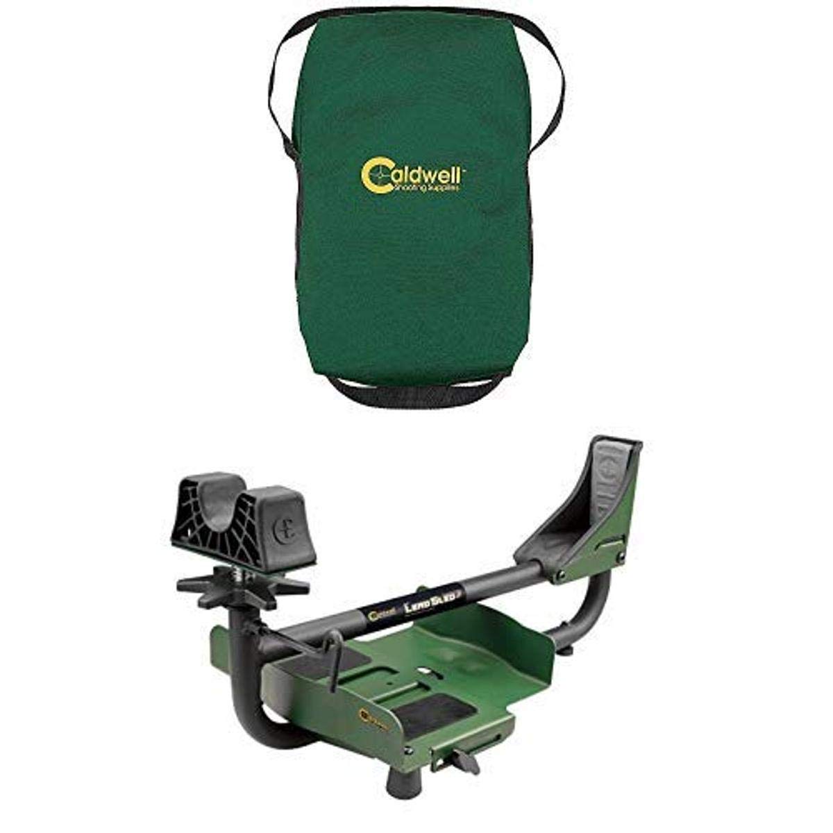 Caldwell Lead Sled Weight Bag - Heavy Duty & Water Resistant Shooting Rest for Outdoor Range, Hunting & Target Practice - Perfect for Rifle Stability & Recoil Reduction