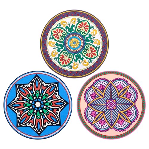 Exoticism(exotic White+sky Blue Mandala+pink Mandala)