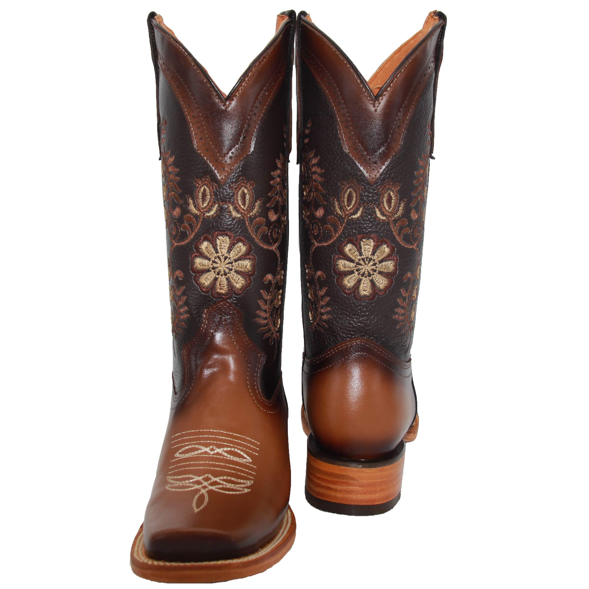 Women's Western Cowboy Boots Square Toe - Stylish & Comfortable Cowgirl Boots for Country Dancing, Rodeo, and Everyday Wear