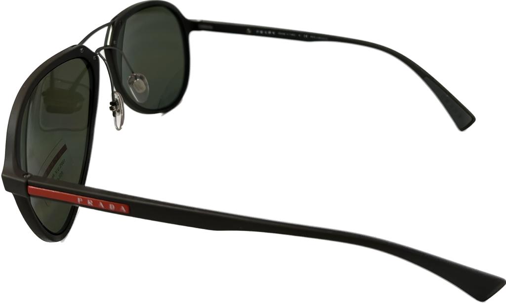 Prada PS05RS UB05X1 Polarized Sunglasses - Brown/Gray Green Lens for UV Protection & Fashion | Perfect for Driving, Beach & Outdoor Activities