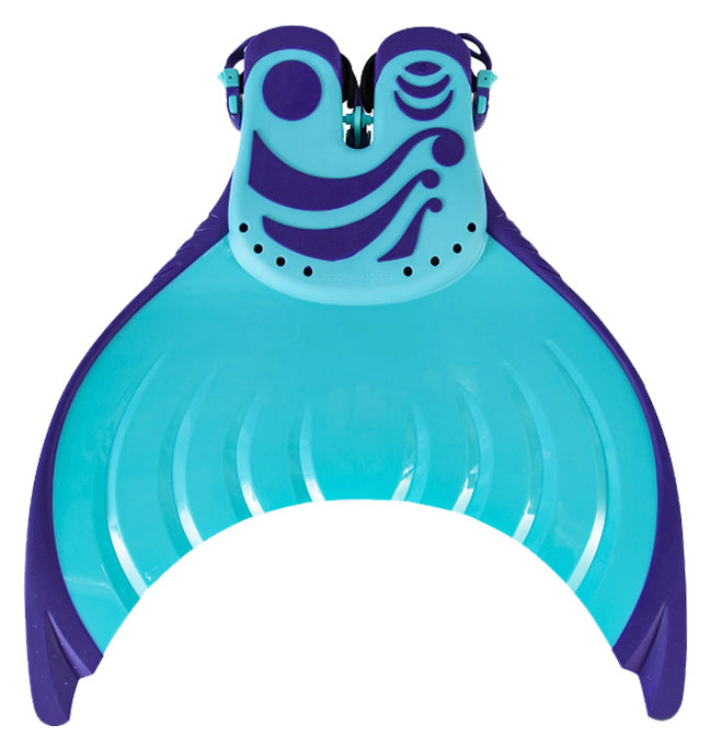 Body Glove Linden Monofin for Adults - Ultramarine/Purple Swim Fin - Perfect for Freediving, Snorkeling & Mermaid Swimming