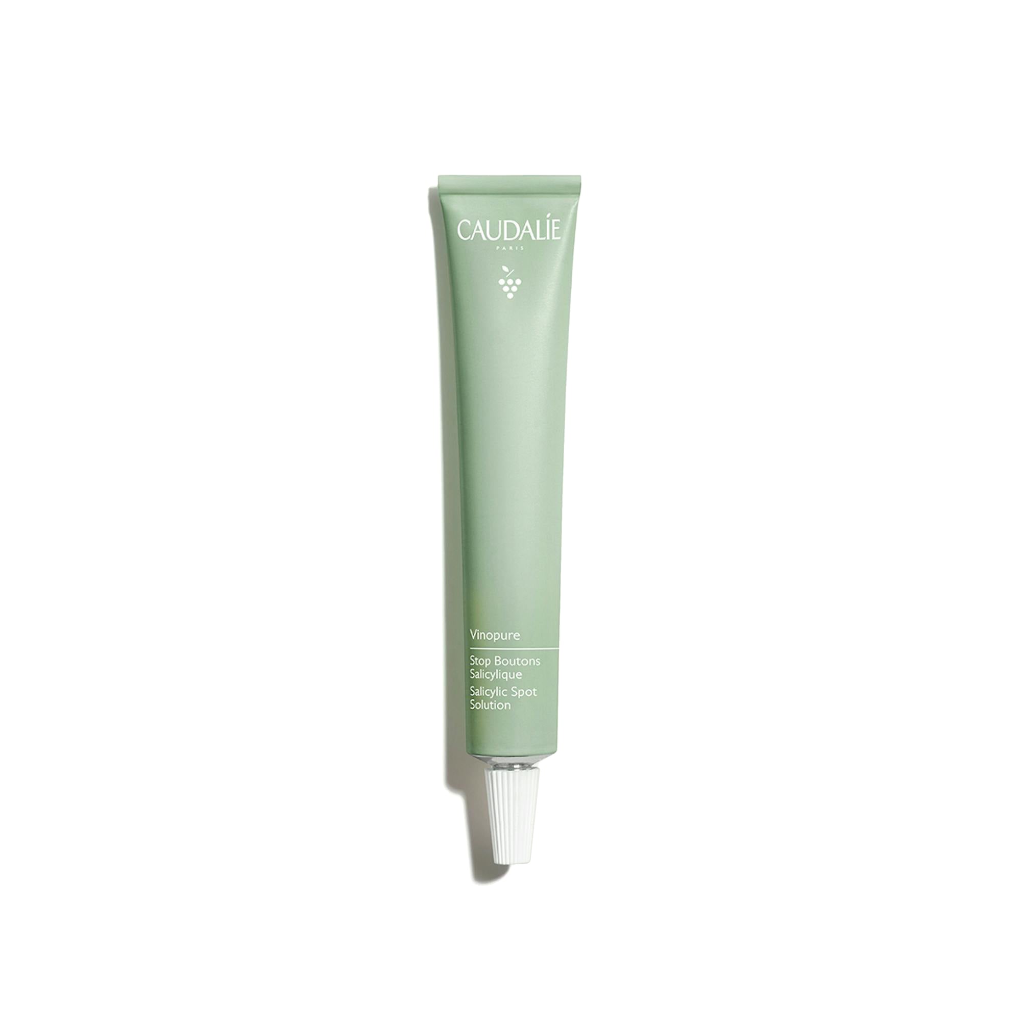 Caudalie Vinopure Spot Solution with Salicylic Acid - Acne Treatment for Clear Skin | Perfect for Oily & Blemish-Prone Skin | Use Daily for Best Results