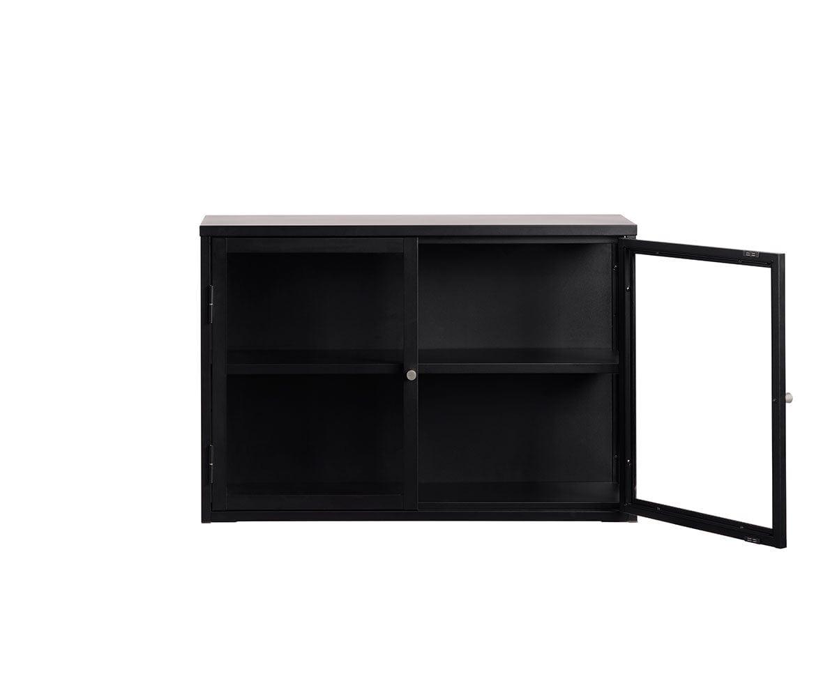 Dion Wide Wall Cabinet - Modern Storage Solution for Kitchen, Bathroom & Living Room - Perfect for Organizing Dishes, Towels & Home Decor
