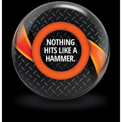 Hammer Turbine Viz-A-Ball Bowling Ball - High Performance Reactive Resin for Hook & Strike - Perfect for League Play & Tournament Bowlers