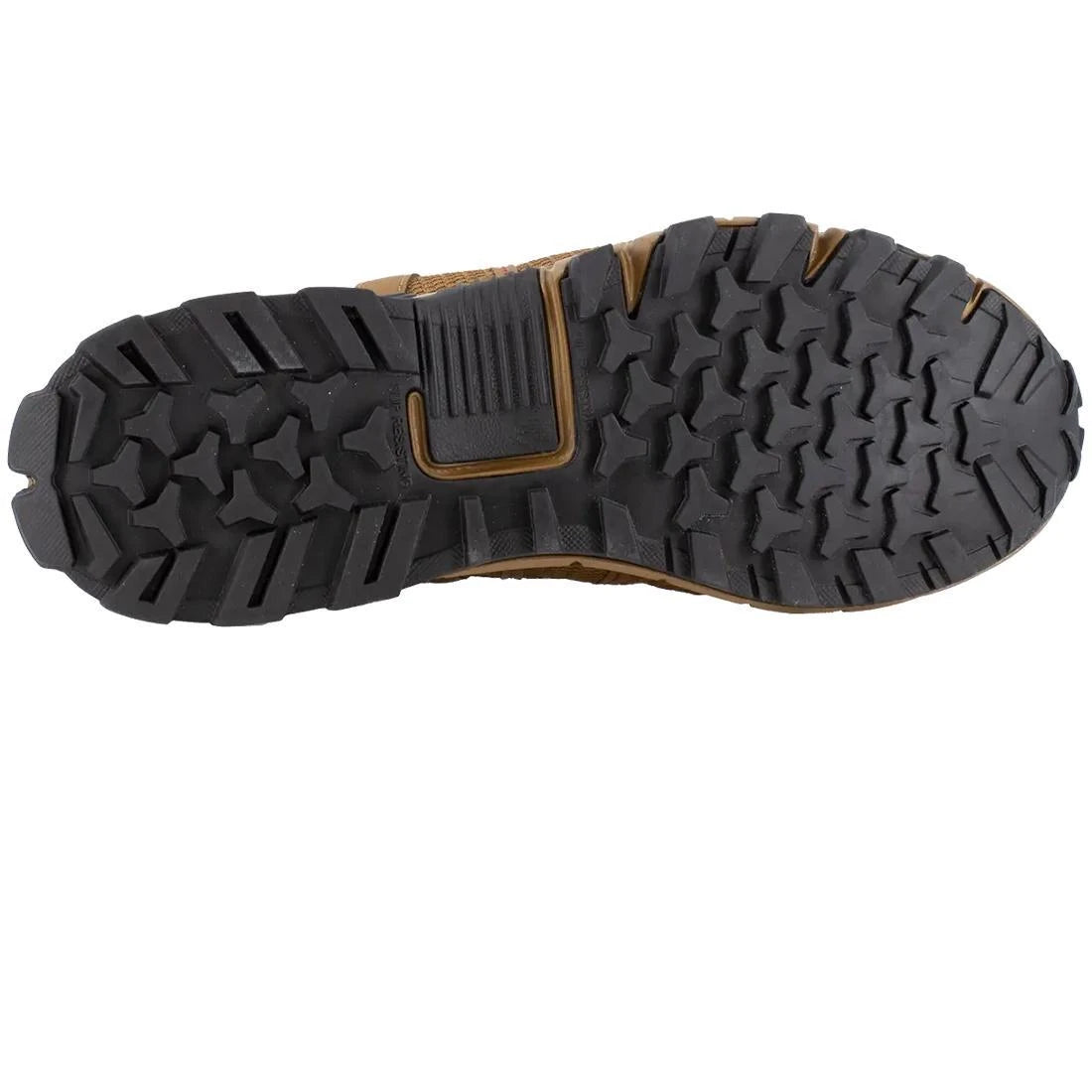 Trailgrip Alloy Toe Work Boots for Men - Coyote Brown Safety Shoes for Construction, Hiking & Outdoor Work