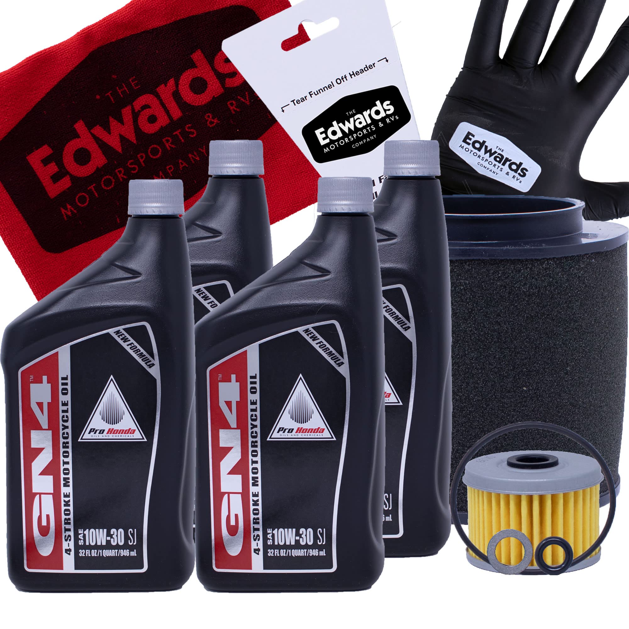 2021-2022 Honda Pioneer 520 Oil Change Kit with Air Filter - Complete Engine Maintenance Set for ATV/UTV Off-Road Vehicles - Perfect for Trail Riding, Farm Work & Outdoor Adventures